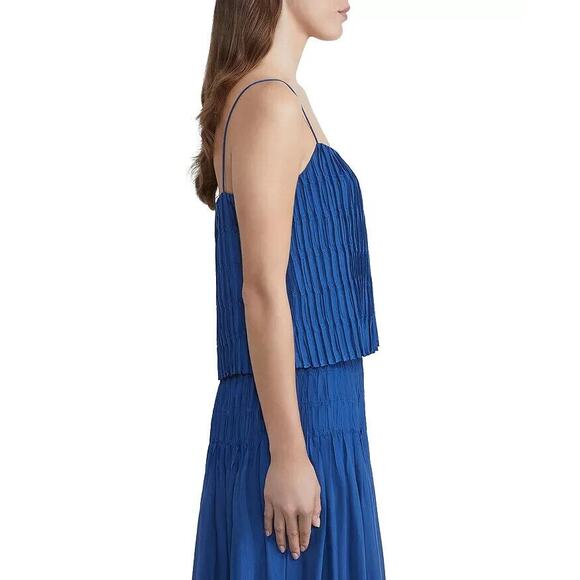 LAFAYETTE 148 Smocked Cropped Cami‎ Size Small - Picture 3 of 7